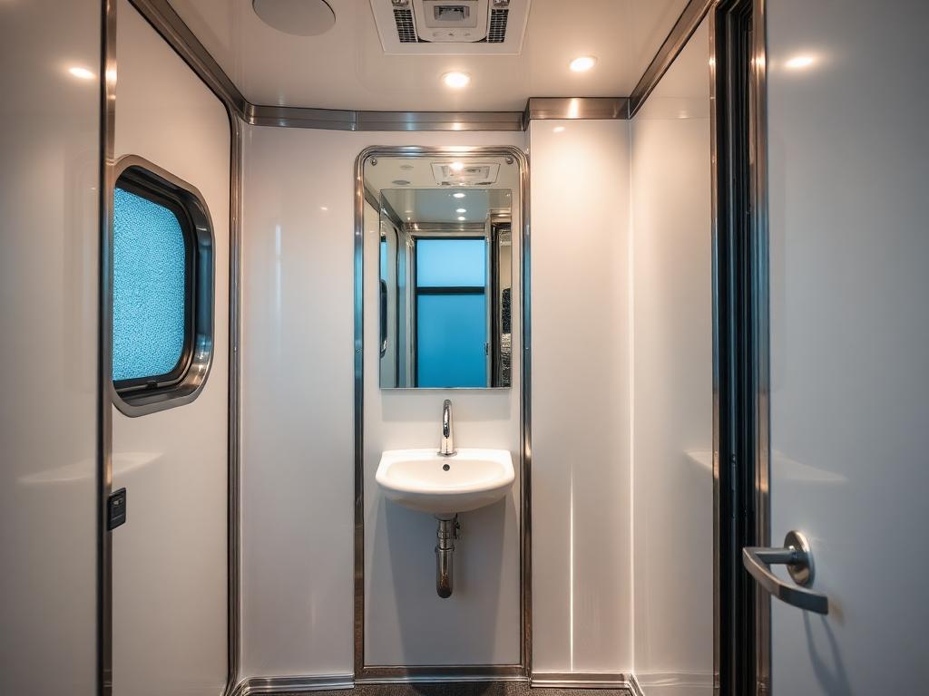 Luxury Restroom Trailers in Center, TX